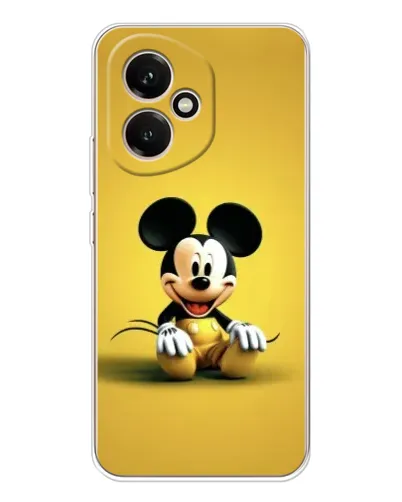 Чехол для Huawei Honor 400 с картинкой «Микки на желтом»
