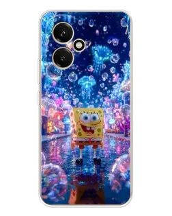 Чехол для Huawei Honor 400 с картинкой «Неоновый океан»