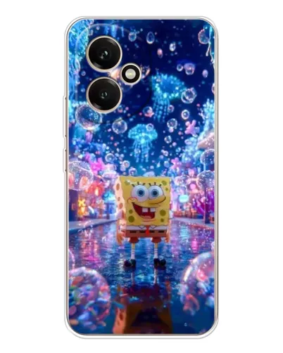 Чехол для Huawei Honor 400 с картинкой «Неоновый океан»