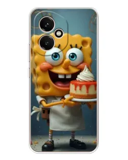Чехол для Huawei Honor 400 с картинкой «Повар Спанч Боб»