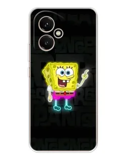 Чехол для Huawei Honor 400 с картинкой «Неоновый Губка Боб»