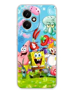 Чехол для Huawei Honor 400 с картинкой «Губка Боб и друзья» Чехол для Huawei Honor 400 с картинкой «Губка Боб и друзья»