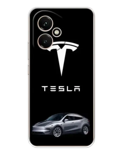 Чехол для Huawei Honor 400 с картинкой «Tesla Model Y»