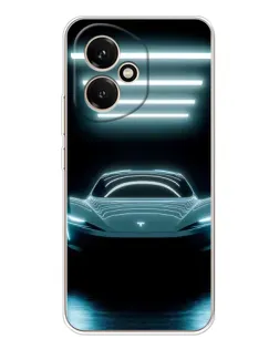 Чехол для Huawei Honor 400 с картинкой «Tesla в неоне» Чехол для Huawei Honor 400 с картинкой «Tesla в неоне»