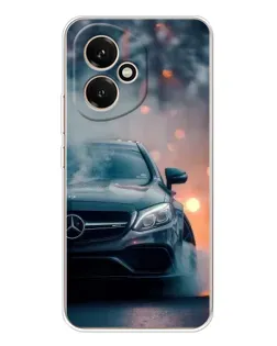 Чехол для Huawei Honor 400 с картинкой «Mercedes — ночной город»