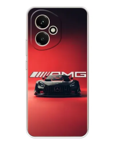 Чехол для Huawei Honor 400 с картинкой «Mercedes AMG — красная линия» Чехол для Huawei Honor 400 с картинкой «Mercedes AMG — красная линия»