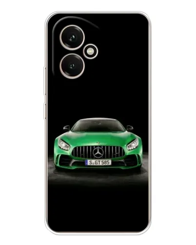 Чехол для Huawei Honor 400 с картинкой «Mercedes — неоновый лого» Чехол для Huawei Honor 400 с картинкой «Mercedes — неоновый лого»
