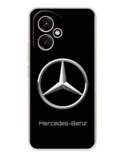 Чехол для Huawei Honor 400 с картинкой «Mercedes Silver Logo»