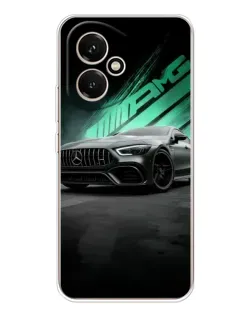 Чехол для Huawei Honor 400 с картинкой «Темный Mercedes AMG»
