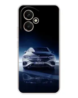 Чехол для Huawei Honor 400 с картинкой «Ночной Mercedes EQ»