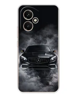 Чехол для Huawei Honor 400 с картинкой «Mercedes в дыму»