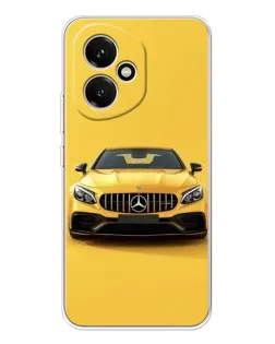 Чехол для Huawei Honor 400 с картинкой «Желтый Mercedes GT»