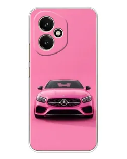 Чехол для Huawei Honor 400 с картинкой «Розовый Mercedes AMG»