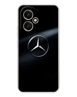 Чехол для Huawei Honor 400 с картинкой «Mercedes на металле»