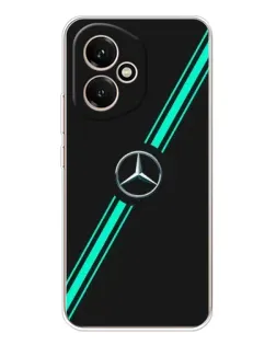 Чехол для Huawei Honor 400 с картинкой «Спортивные линии Mercedes»