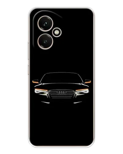 Чехол для Huawei Honor 400 с картинкой «Audi — ночной контур» Чехол для Huawei Honor 400 с картинкой «Audi — ночной контур»