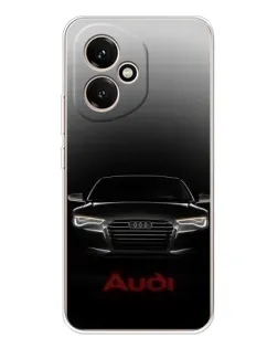 Чехол для Huawei Honor 400 с картинкой «Audi — градиентный контур»
