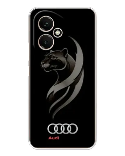 Чехол для Huawei Honor 400 с картинкой «Графика — пантера и Audi» Чехол для Huawei Honor 400 с картинкой «Графика — пантера и Audi»