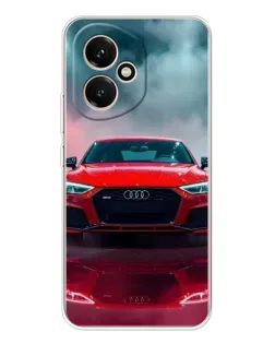 Чехол для Huawei Honor 400 с картинкой «Audi RS — красный стиль»