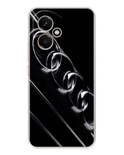 Чехол для Huawei Honor 400 с картинкой «Audi — абстрактные кольца»