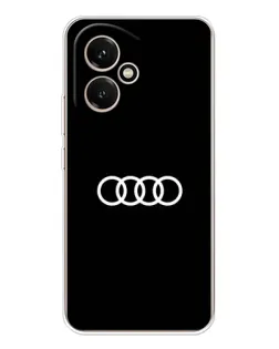 Чехол для Huawei Honor 400 с картинкой «Audi White Logo»