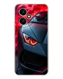 Чехол для Huawei Honor 400 с картинкой «Lamborghini красное сияние»