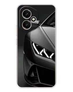 Чехол для Huawei Honor 400 с картинкой «Lamborghini фары детализация»