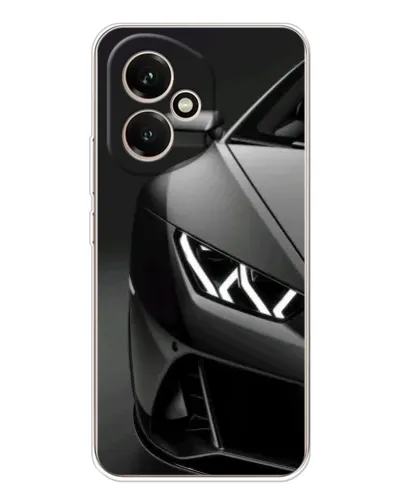 Чехол для Huawei Honor 400 с картинкой «Lamborghini фары детализация»