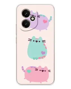 Чехол для Huawei Honor 400 с картинкой «Pusheen трио» Чехол для Huawei Honor 400 с картинкой «Pusheen трио»