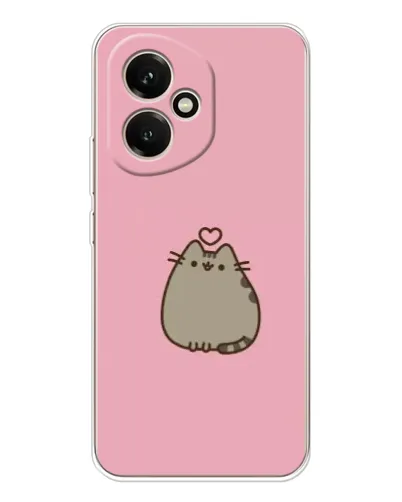 Чехол для Huawei Honor 400 с картинкой «Pusheen сердце» Чехол для Huawei Honor 400 с картинкой «Pusheen сердце»