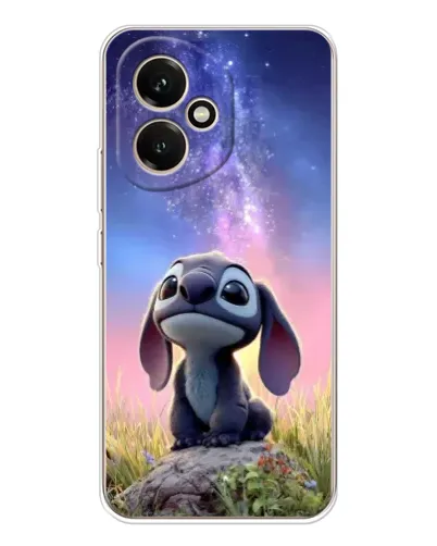Чехол для Huawei Honor 400 с картинкой «Стич на рассвете»