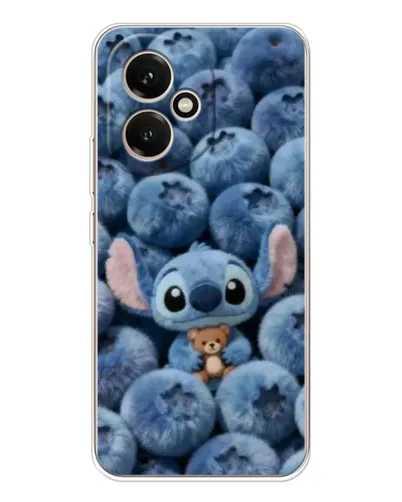 Чехол для Huawei Honor 400 с картинкой «Стич и голубика»