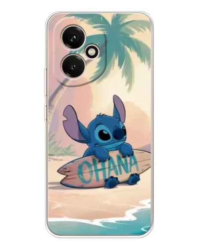 Чехол для Huawei Honor 400 с картинкой «Стич на серфе»