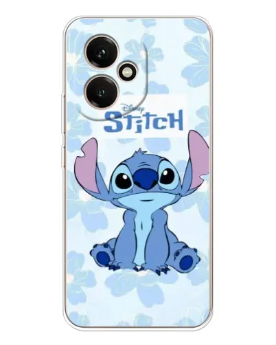 Чехол для Huawei Honor 400 с картинкой «Stitch среди цветов»
