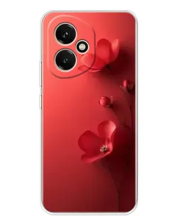 Чехол для Huawei Honor 400 с картинкой «Маковые соцветия»