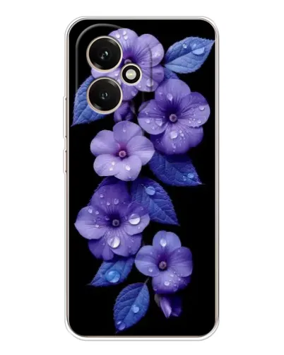 Чехол для Huawei Honor 400 с картинкой «Фиолетовые цветы с росою» Чехол для Huawei Honor 400 с картинкой «Фиолетовые цветы с росою»