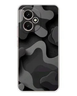 Чехол для Huawei Honor 400 с картинкой «Темный абстрактный камуфляж»