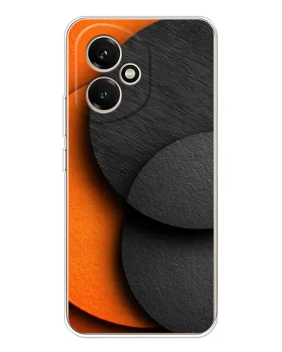Чехол для Huawei Honor 400 с картинкой «Геометрия оранжевых кругов» Чехол для Huawei Honor 400 с картинкой «Геометрия оранжевых кругов»