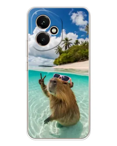 Чехол для Huawei Honor 400 с картинкой «Капибара на море» Чехол для Huawei Honor 400 с картинкой «Капибара на море»