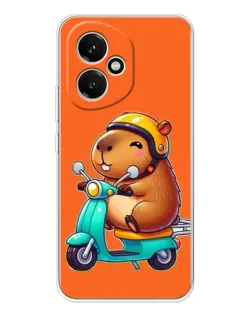 Чехол для Huawei Honor 400 с картинкой «Капибара на скутере» Чехол для Huawei Honor 400 с картинкой «Капибара на скутере»