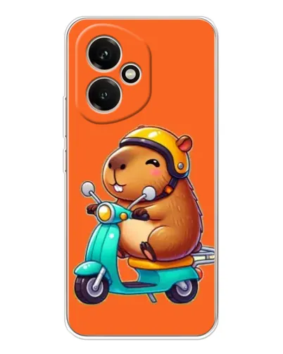 Чехол для Huawei Honor 400 с картинкой «Капибара на скутере» Чехол для Huawei Honor 400 с картинкой «Капибара на скутере»