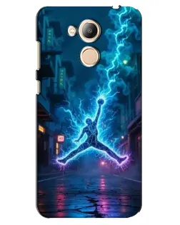 Чехол для Huawei Honor 6c Pro с картинкой «Jordan Gold Jumpman»