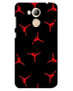 Чехол для Huawei Honor 6c Pro с картинкой «Jordan Red Pattern»
