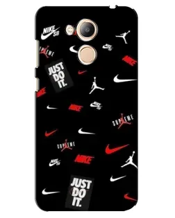 Чехол для Huawei Honor 6c Pro с картинкой «Nike Mix Pattern»
