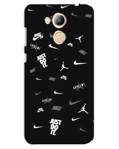Чехол для Huawei Honor 6c Pro с картинкой «Nike Black Pattern» Чехол для Huawei Honor 6c Pro с картинкой «Nike Black Pattern»
