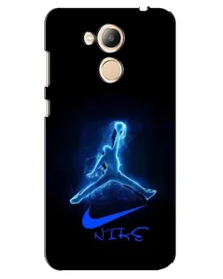 Чехол для Huawei Honor 6c Pro с картинкой «Jordan Neon Blue»
