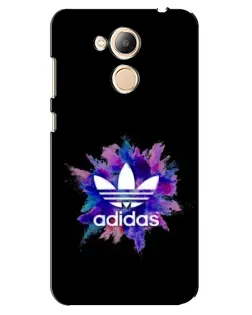 Чехол для Huawei Honor 6c Pro с картинкой «Взрыв красок Adidas»