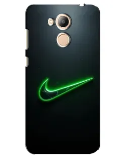 Чехол для Huawei Honor 6c Pro с картинкой «Неоновый контур Nike» Чехол для Huawei Honor 6c Pro с картинкой «Неоновый контур Nike»