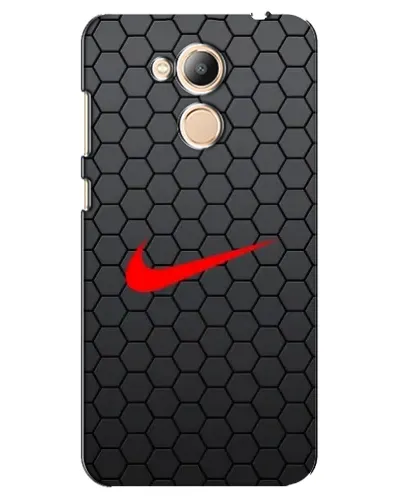Чехол для Huawei Honor 6c Pro с картинкой «Nike — карбоновая сетка»