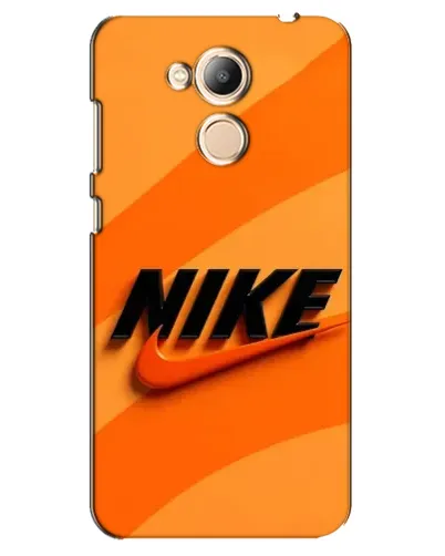 Чехол для Huawei Honor 6c Pro с картинкой «Оранжевый драйв Nike»